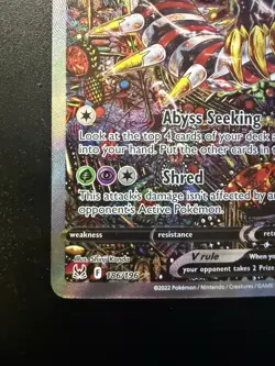 Pokemon Giratina V Full Art Holo Ultra Rare 186/196 Lost Origin 220 HP - Image 4