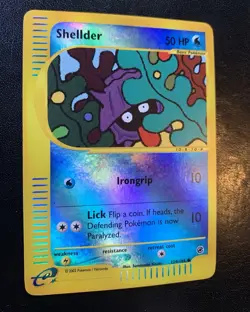 Reverse Holo Shellder, Pokemon E-reader Expedition, 129/165 - Image 2