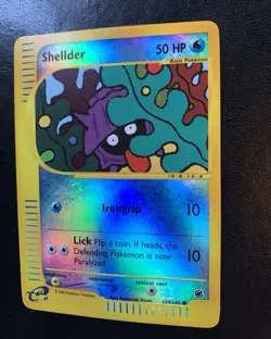 Reverse Holo Shellder, Pokemon E-reader Expedition, 129/165 - Image 3