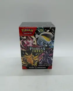 Pokemon TCG Scarlet & Violet Paldean Fates Factory Sealed Booster Bundle - Image 1