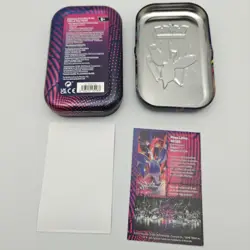 (Mix & Match) Mega Evolution EMPTY Mini Tin + Insert & Sticker - Pokemon TCG - Image 2