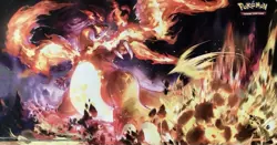 Pokemon TCG charizard playing mat - Image 1