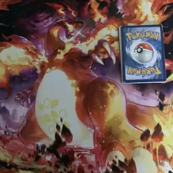 Pokemon TCG charizard playing mat - Image 4
