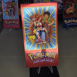 Pokemon Topps TV Animation Edition Series 2 Box Topper 2 Of 5 Ash Pikachu - Image 1