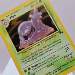 Pokemon TCG - Muk 13/62 Fossil Holo Rare WOTC 1999 - EXC/NM - Image 1