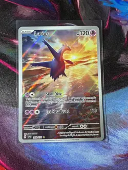Latios 203/191 Surging Sparks Illustration Rare Pokemon TCG NM+ - Image 1