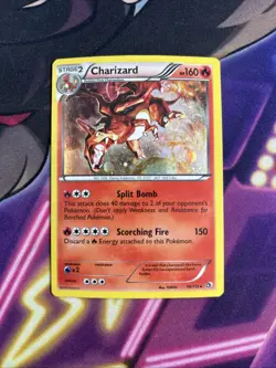 Charizard 19/113 Pokemon TCG Legendary Treasures Cosmos Holo LP - Image 1