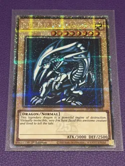Blue Eyes White Dragon MP24-EN001 1st Edition Quarter Century Secret Rare NM - Image 1