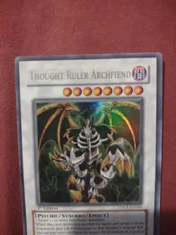 Thought Ruler Archfiend TDGS-EN044 the Duelist Genesis 1st Edition - Image 2