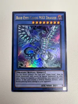 Yu-Gi-Oh! Blue-Eyes Chaos Max Dragon MVP1-EN004 Ultra Rare Lightly Played LP - Image 1