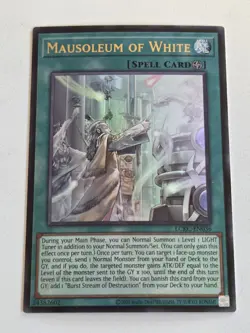 Mausoleum of White LCKC-EN036 Ultra Rare Yugioh Legendary Collection Kaiba Mint - Image 1