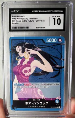 One Piece Boa Hancock OP07-038 500 Years in the Future Leader CGC Gem Mint 10 - Image 3