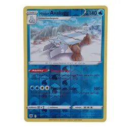 Hisuian Avalugg 048/189 Reverse Holo Rare Astral Radiance Pokemon Card - Image 1