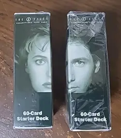 The X-Files Card Game 60-Card Starter Deck, 2 Decks, Unopened, NEW - Image 2