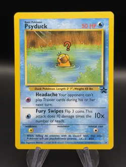 Pokemon Card - Psyduck WOTC Black Star League Promo #20 - Image 1