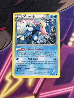 Greninja 41/146 Holo Rare XY Base Set Pokemon Card 2014 LP - Image 1