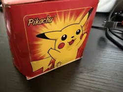 1999 Burger King Pokemon Pikachu 23K Gold Trading Card w/ Original Box Sealed - Image 4