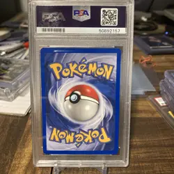 2001 P.M. Neo Revelation Suicune Card PSA Grade 8 - Image 2