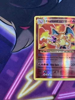 Charizard - 11/108 - Pokemon Evolutions XY Reverse Holo Rare Card MP - Image 2
