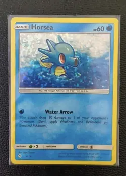 Pokemon TCG Horsea McDonald's 2018 HP 3/12 Holo Promo Card Near Mint Condition - Image 1