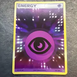 Pokemon TCG Psychic Energy 2007 Holo Rare Card #107/108 EX Power Keepers MP - Image 1