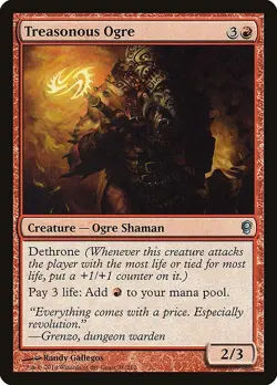 Treasonous Ogre 1x MtG Conspiracy SP/NM - Image 1