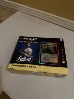 Magic: The Gathering Universes Beyond: Fallout Commander Deck - Science! MTG NIB - Image 1