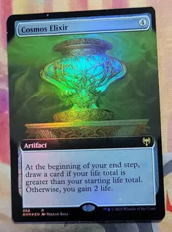 Cosmos Elixir (Extended Art) (Foil) MTG Kaldheim (KHM) (NM) - Image 1