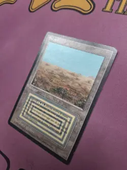 MTG Magic the Gathering Scrubland Italian Foreign Black Border FBB - Image 3
