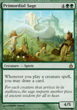Primordial Sage LP, English MTG Ravnica: City of Guilds - Image 1