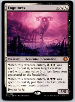 Emptiness M Lorwyn Eclipsed 222 NM - Image 1