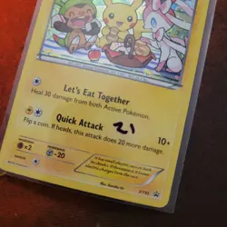 Pokemon TCG Pikachu XY95 Promo Sylveon Chespin 21 - Image 2