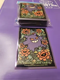 [US Seller] Gengar Sleeve (Individual) Pokemon Center Japanese Japan Exclusive - Image 1