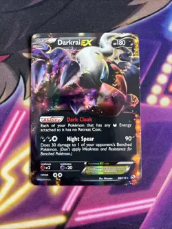 Darkrai EX Ultra Rare Legendary Treasures 88/113 Pokemon TCG MP - Image 1