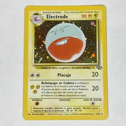 POKEMON CARD SPANISH JUNGLE ELECTRODE HOLO #2/64 - Image 1