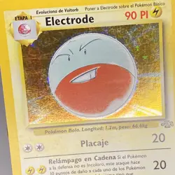 POKEMON CARD SPANISH JUNGLE ELECTRODE HOLO #2/64 - Image 3