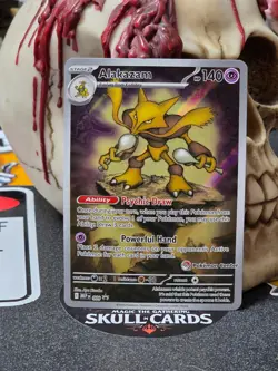 ☠☠ Alakazam - 009 (Pokemon Center Exclusive) 009 Me: Mega Evolution Promo - Image 1