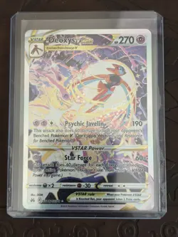 Deoxys VSTAR GG46/GG70 Pokemon Crown Zenith: Galarian Gallery Holo NM - Image 3