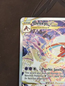Deoxys VSTAR GG46/GG70 Pokemon Crown Zenith: Galarian Gallery Holo NM - Image 5