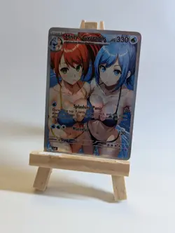 Pokemon Anime Waifu Misty's Gyarados EX Rare Full Art Doujin ACG Custom Art Card - Image 1
