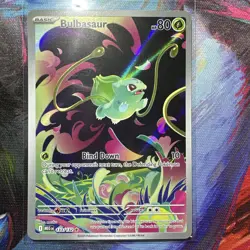 Bulbasaur 133/132 Mega Evolutions Illustration Rare Pokemon TCG Minty - Image 1