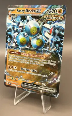 Pokemon TCG Sandy Shocks ex 056/131 - Prismatic Evolutions - Double Rare NM - Image 1