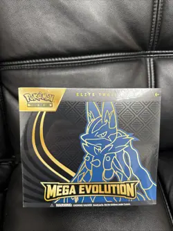 POKEMON TCG: Mega Evolution Elite Trainer Box "Lucario" (ETB) Sealed BRAND NEW - Image 1