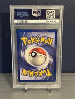 1999 Pokemon #52/102 Machop PSA 4 VG-EX - Image 2