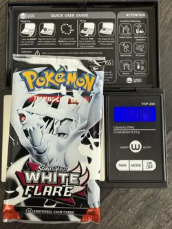 Heavy 22.84! Pokemon TCG SV10.5 White Flare Booster Pack Sealed! Demi-God PackU! - Image 1