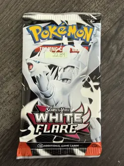 Heavy 22.84! Pokemon TCG SV10.5 White Flare Booster Pack Sealed! Demi-God PackU! - Image 4