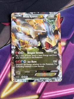 White Kyurem EX BW63 Promotional English Pokemon Pokemon Promos HP - Image 1