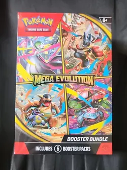 Pokemon TCG Me01: Mega Evolution Booster Bundle New Factory Sealed - Image 1
