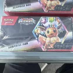 Sam’s Club Pokemon Prismatic Evolutions 10X Surprise Box & Booster Bundle Lot - Image 3