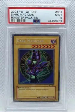 YU-GI-OH 2003 DARK MAGICIAN BPT-007 PSA-9 - Image 1